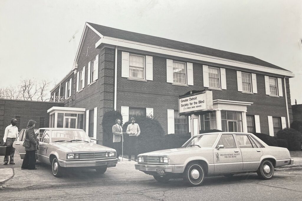 Historical photo of the Greater Detroit Agency for the Blind & Visually Impaired